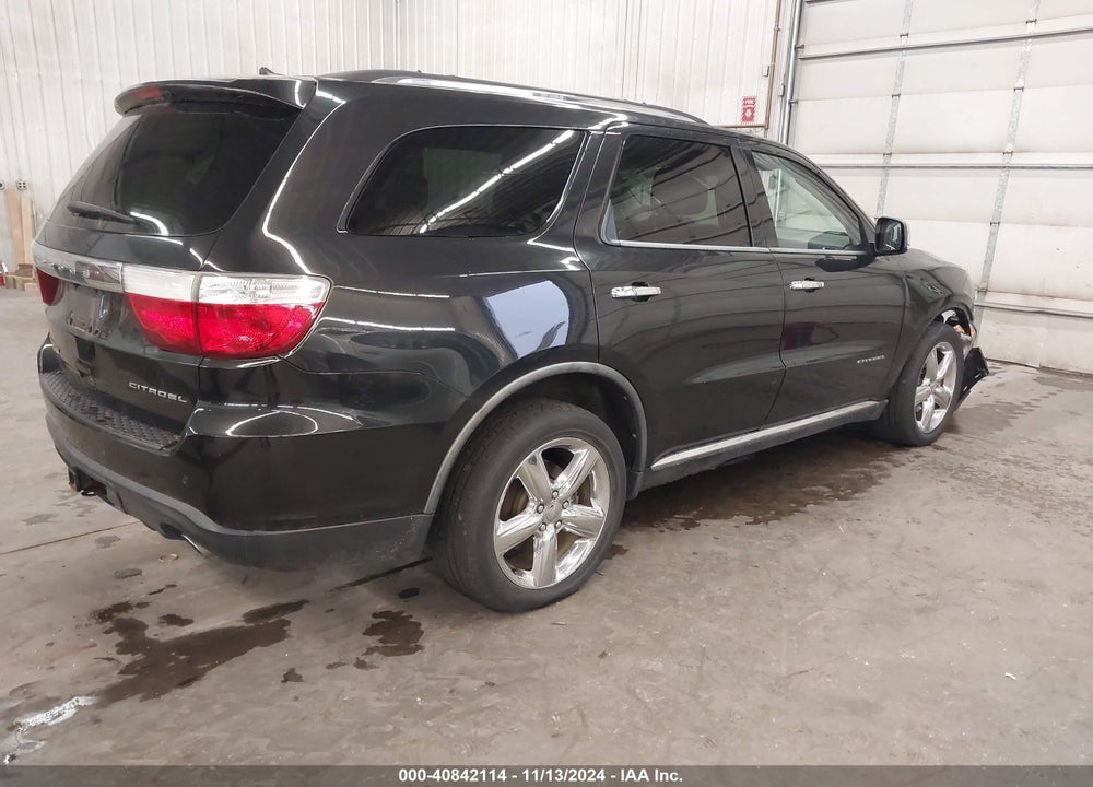 2011 DODGE DURANGO CITADEL VIN: 1D4SE5GT9BC695753