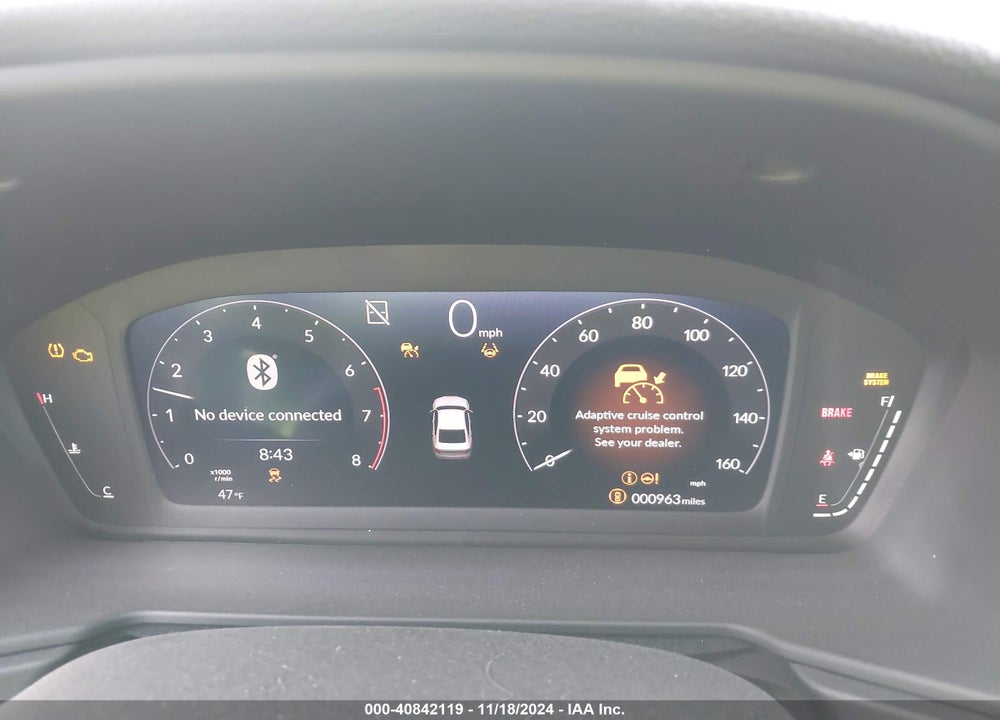 2024 HONDA ACCORD LX VIN: 1HGCY1F22RA090569