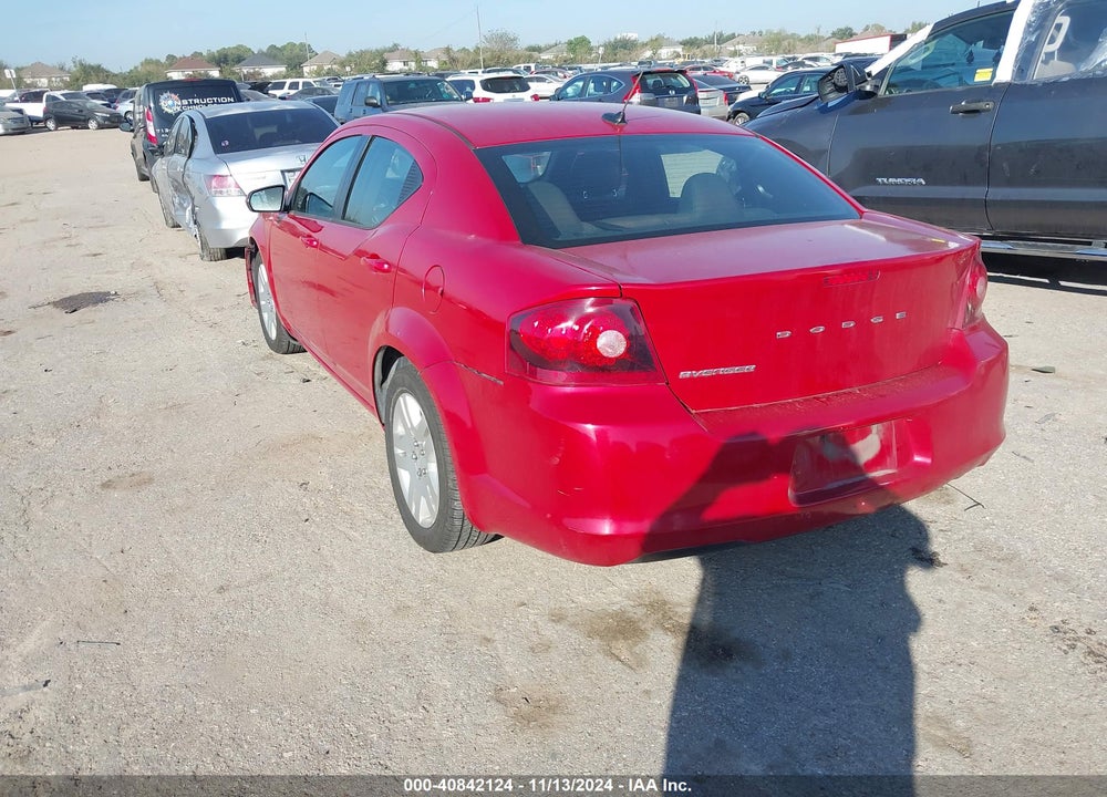 2014 DODGE AVENGER SE VIN: 1C3CDZAB5EN232453