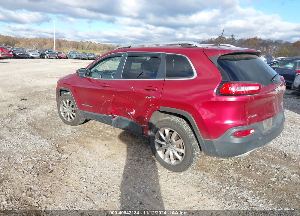 2017 JEEP CHEROKEE LIMITED 4X4 VIN: 1C4PJMDS1HW615874