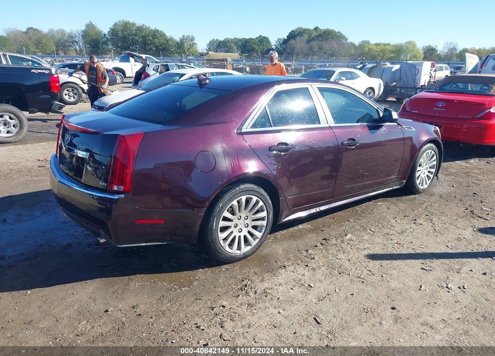 2010 CADILLAC CTS STANDARD VIN: 1G6DL5EV7A0117881