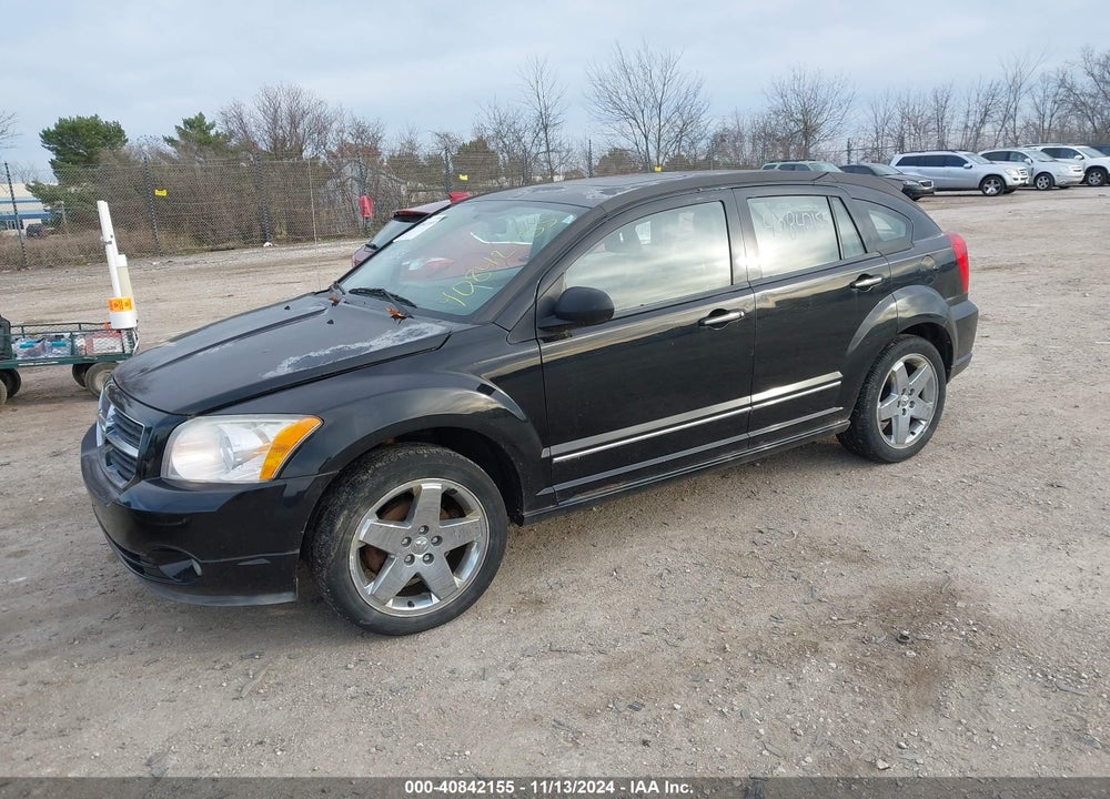 2007 DODGE CALIBER R/T VIN: 1B3HE78K07D535921
