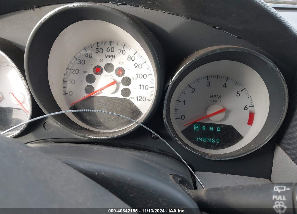 2007 DODGE CALIBER R/T VIN: 1B3HE78K07D535921