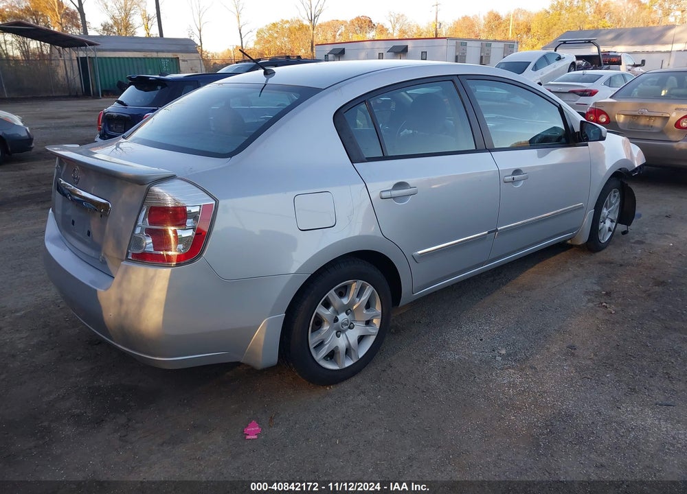 2012 NISSAN SENTRA 2.0 S VIN: 3N1AB6AP3CL758759