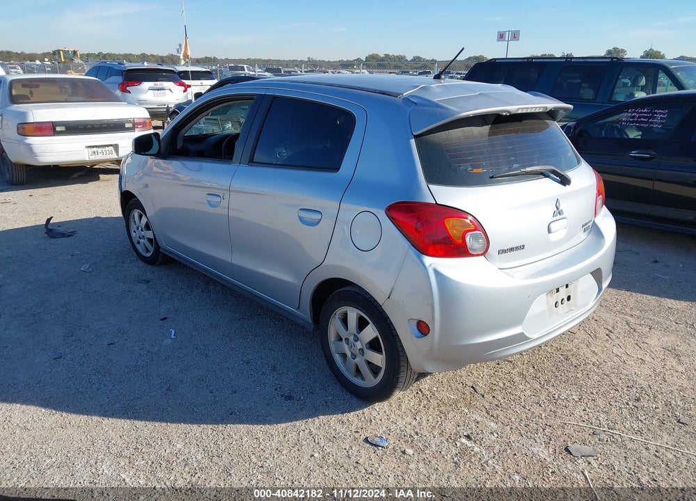 2015 MITSUBISHI MIRAGE VIN: ML32A4HJ9FH059233