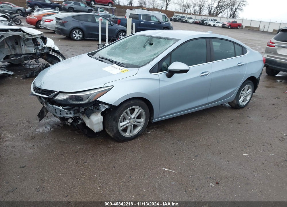 2018 CHEVROLET CRUZE LT AUTO VIN: 1G1BE5SM2J7138261