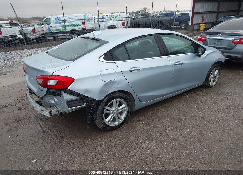 2018 CHEVROLET CRUZE LT AUTO VIN: 1G1BE5SM2J7138261