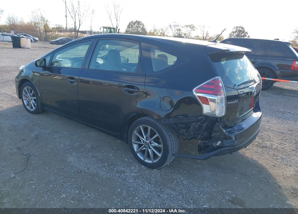 2015 TOYOTA PRIUS V FIVE VIN: JTDZN3EU5FJ025386
