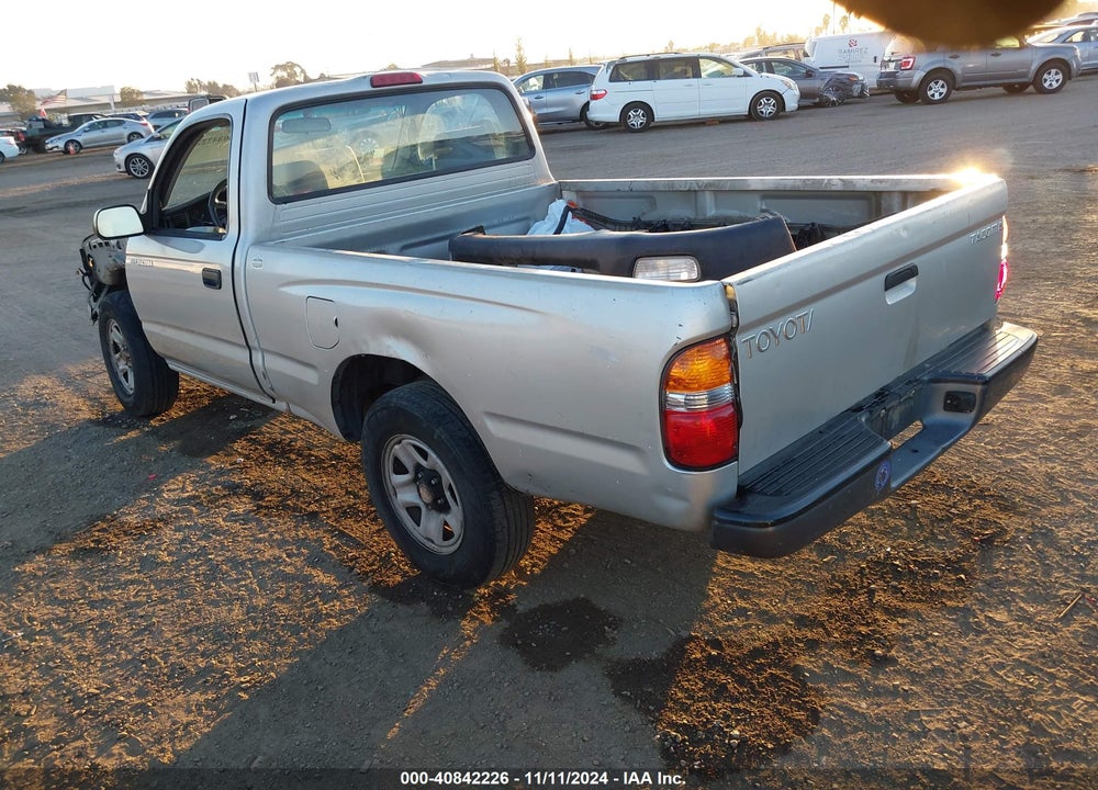 2001 TOYOTA TACOMA VIN: 5TENL42N81Z844639