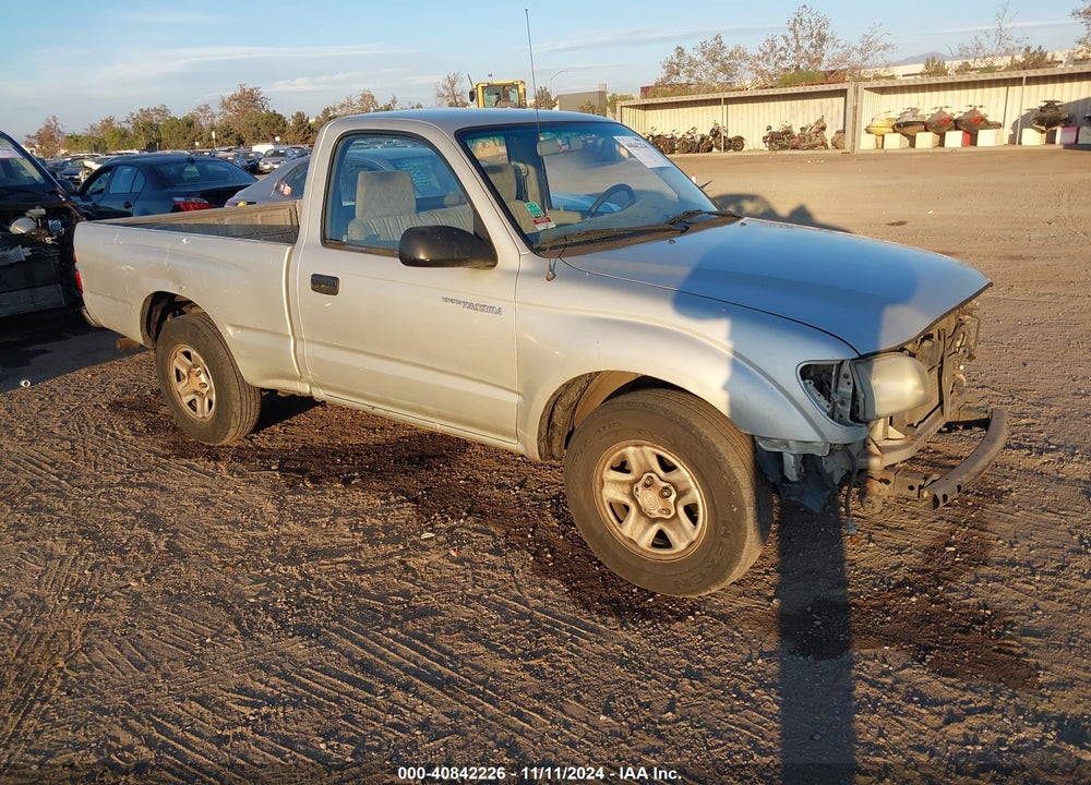 2001 TOYOTA TACOMA VIN: 5TENL42N81Z844639