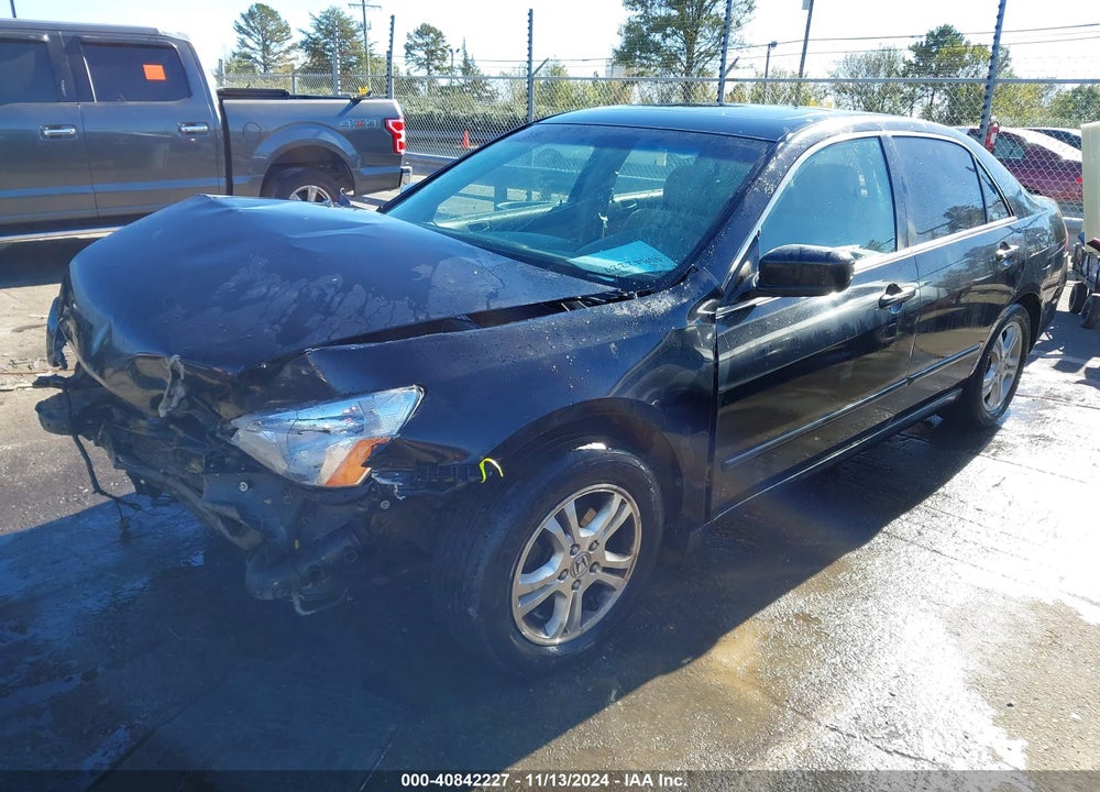 2007 HONDA ACCORD 2.4 EX VIN: 1HGCM56717A001926
