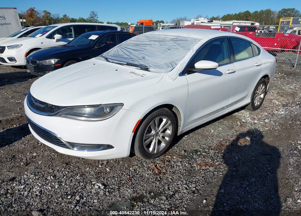 2016 CHRYSLER 200 LIMITED PLATINUM VIN: 1C3CCCAB9GN177086
