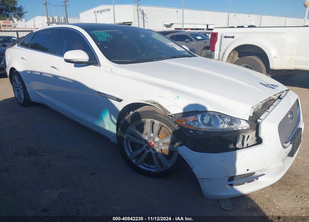2014 JAGUAR XJ XJL PORTFOLIO VIN: SAJWJ2GD5E8V61476