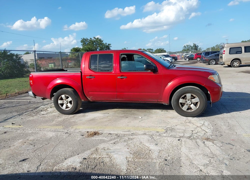 2012 NISSAN FRONTIER SV VIN: 1N6AD0ER8CC423795