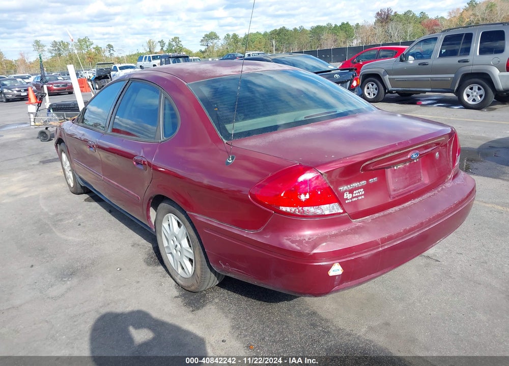 2007 FORD TAURUS SE VIN: 1FAHP53U57A117349