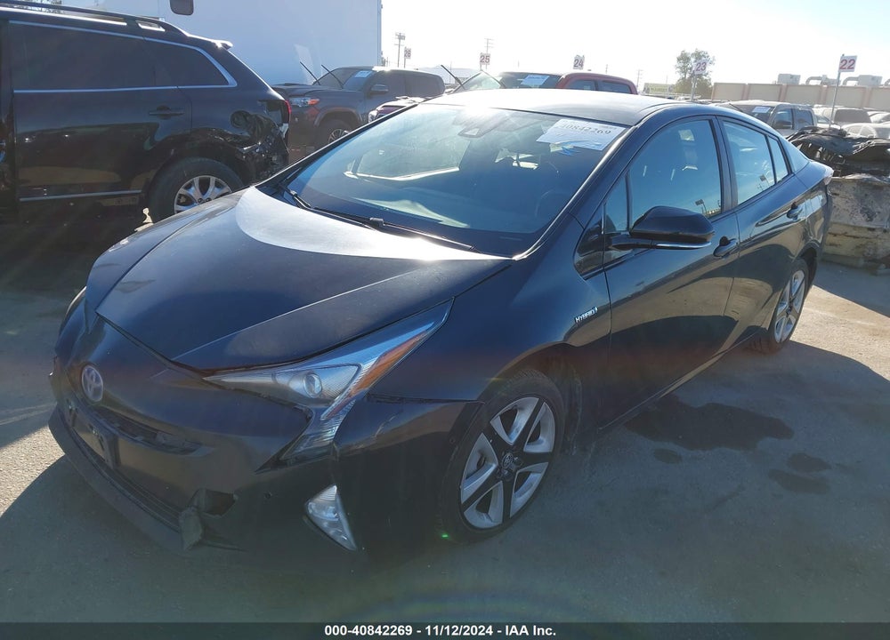 2017 TOYOTA PRIUS THREE TOURING VIN: JTDKARFU9H3044142