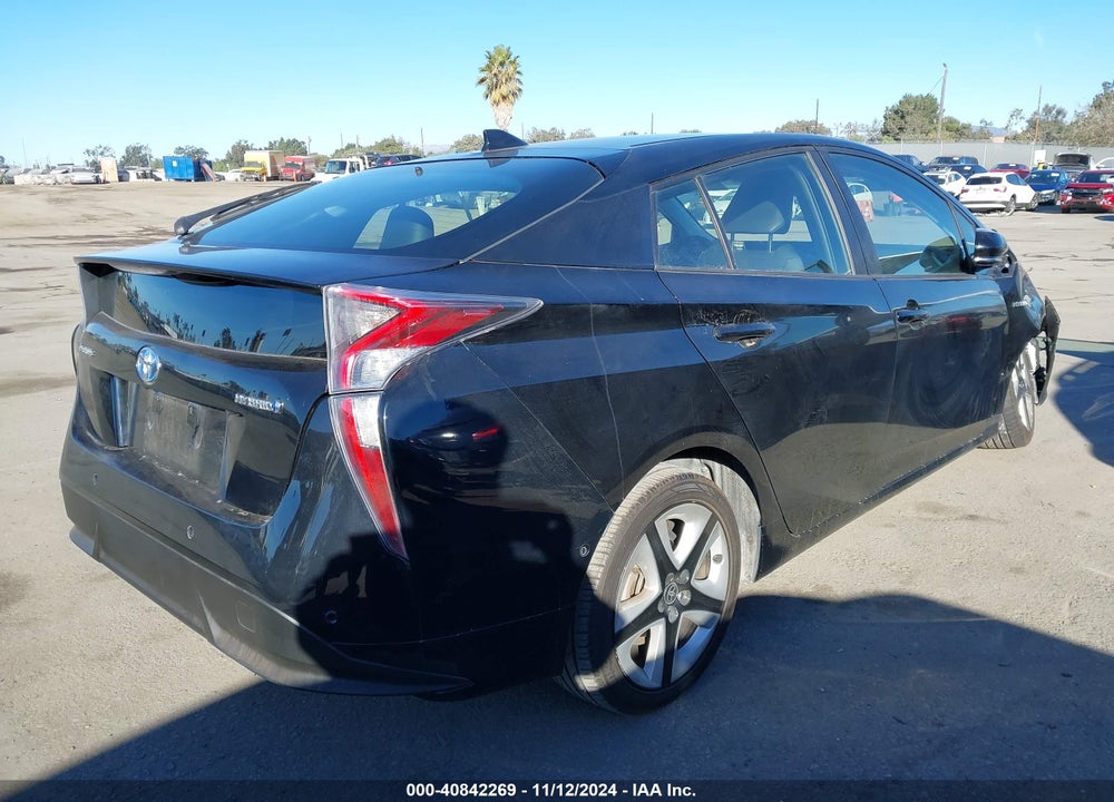 2017 TOYOTA PRIUS THREE TOURING VIN: JTDKARFU9H3044142