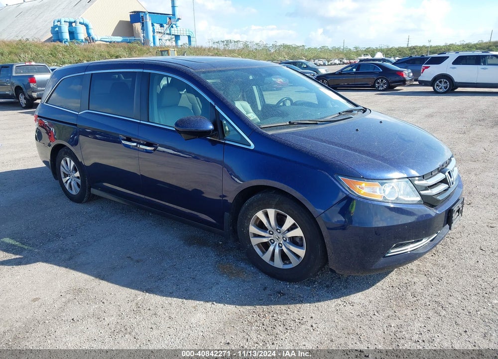 2014 HONDA ODYSSEY EX-L VIN: 5FNRL5H62EB049889