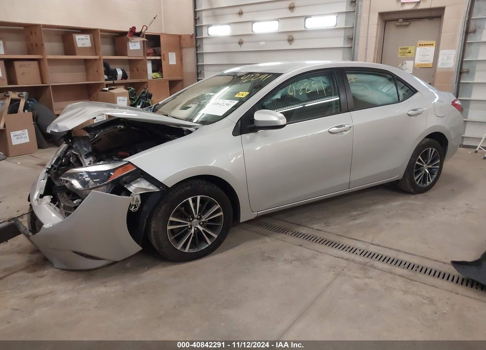 2016 TOYOTA COROLLA LE PLUS VIN: 2T1BURHE8GC507116