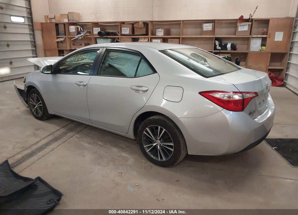 2016 TOYOTA COROLLA LE PLUS VIN: 2T1BURHE8GC507116