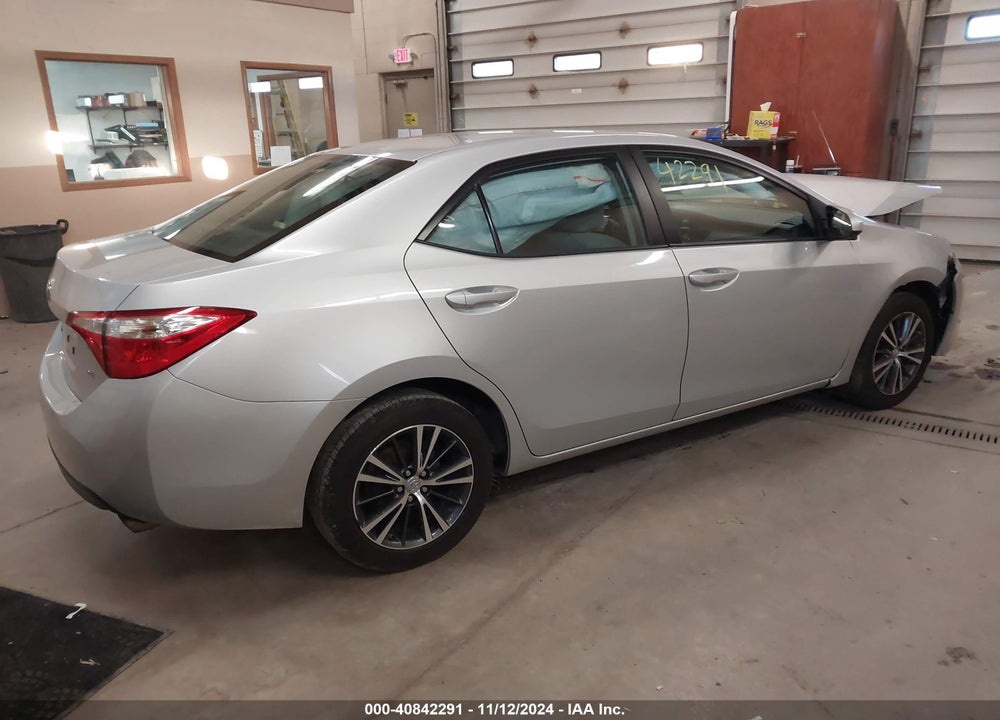 2016 TOYOTA COROLLA LE PLUS VIN: 2T1BURHE8GC507116
