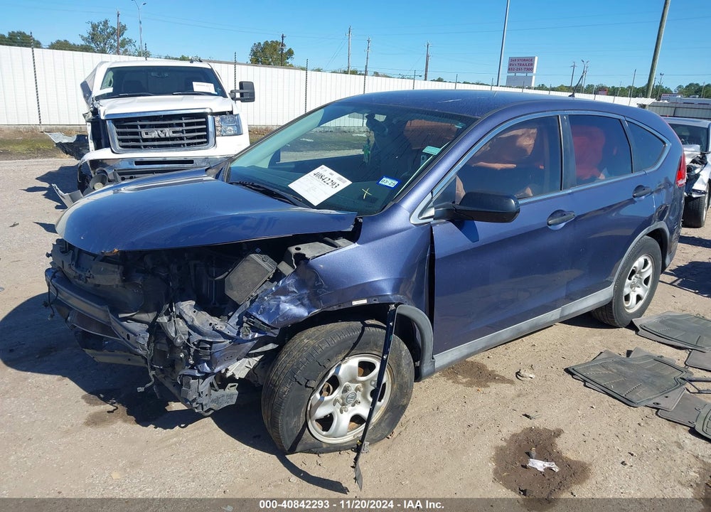 2014 HONDA CR-V LX VIN: 2HKRM3H3XEH544074