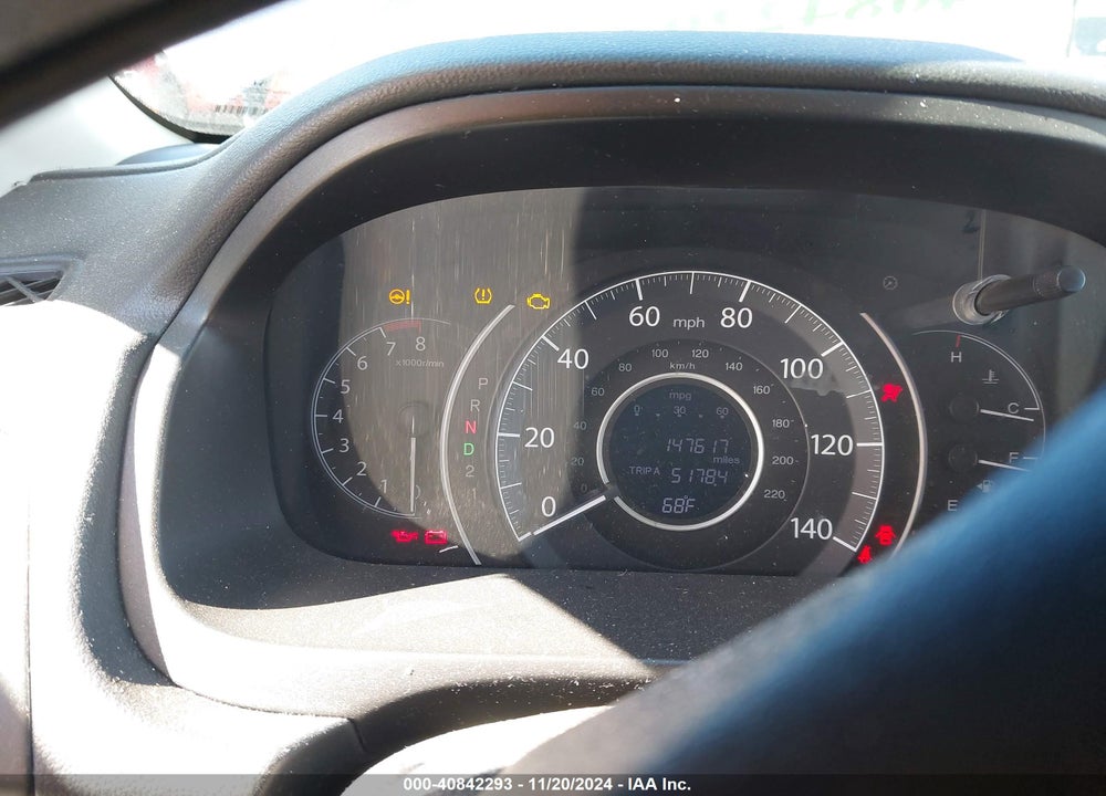 2014 HONDA CR-V LX VIN: 2HKRM3H3XEH544074