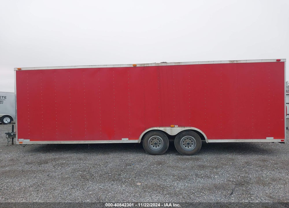 2005 VINTAGE TRAILERS INC 8.5X24 ENCLOSED CARG VIN: 5BWUV242651000285