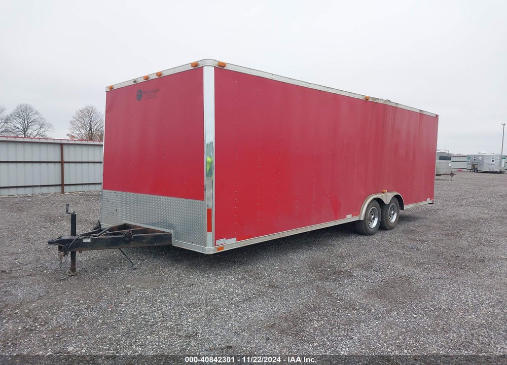 2005 VINTAGE TRAILERS INC 8.5X24 ENCLOSED CARG VIN: 5BWUV242651000285