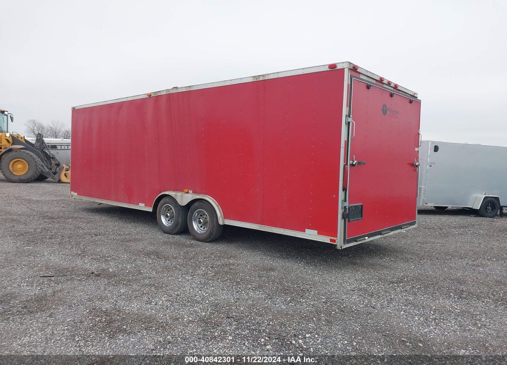 2005 VINTAGE TRAILERS INC 8.5X24 ENCLOSED CARG VIN: 5BWUV242651000285