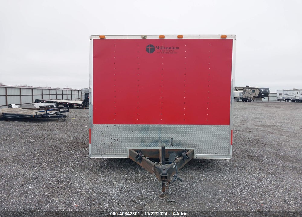2005 VINTAGE TRAILERS INC 8.5X24 ENCLOSED CARG VIN: 5BWUV242651000285