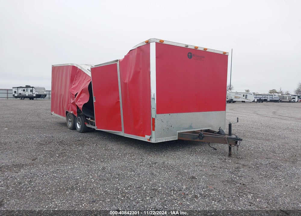 2005 VINTAGE TRAILERS INC 8.5X24 ENCLOSED CARG VIN: 5BWUV242651000285