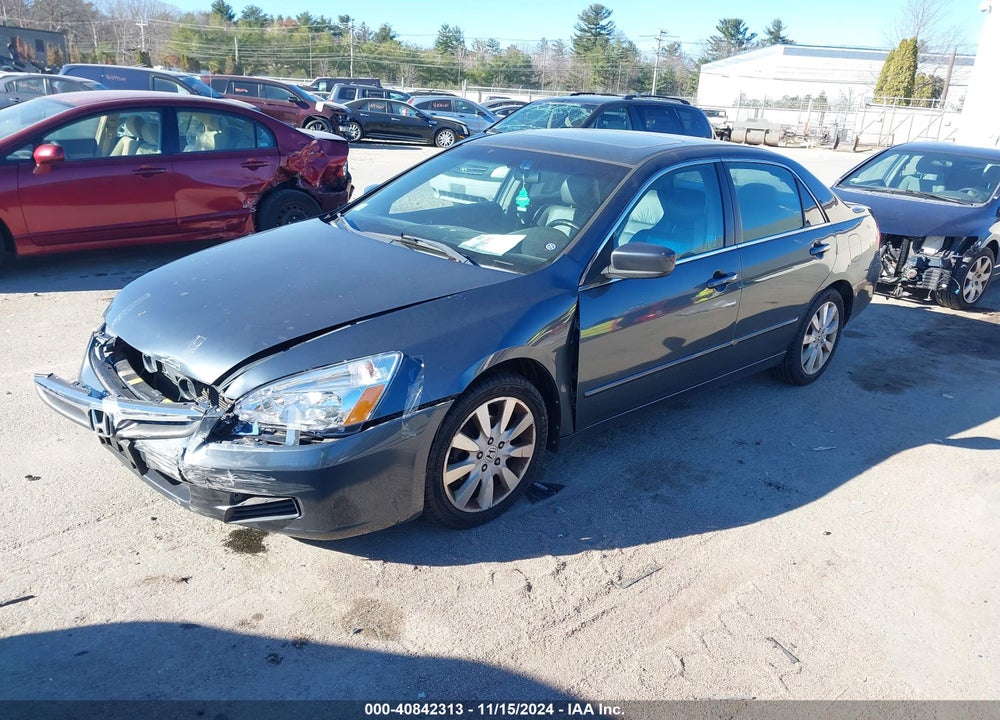 2007 HONDA ACCORD 3.0 EX VIN: 1HGCM66517A074220