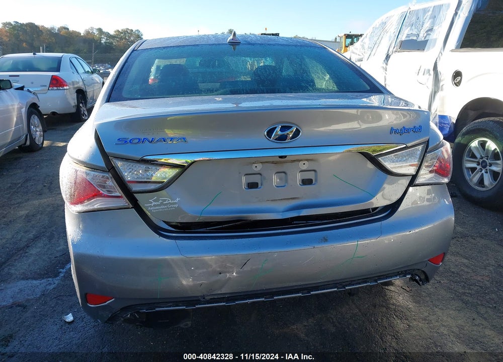 2015 HYUNDAI SONATA HYBRID VIN: KMHEC4A41FA119986