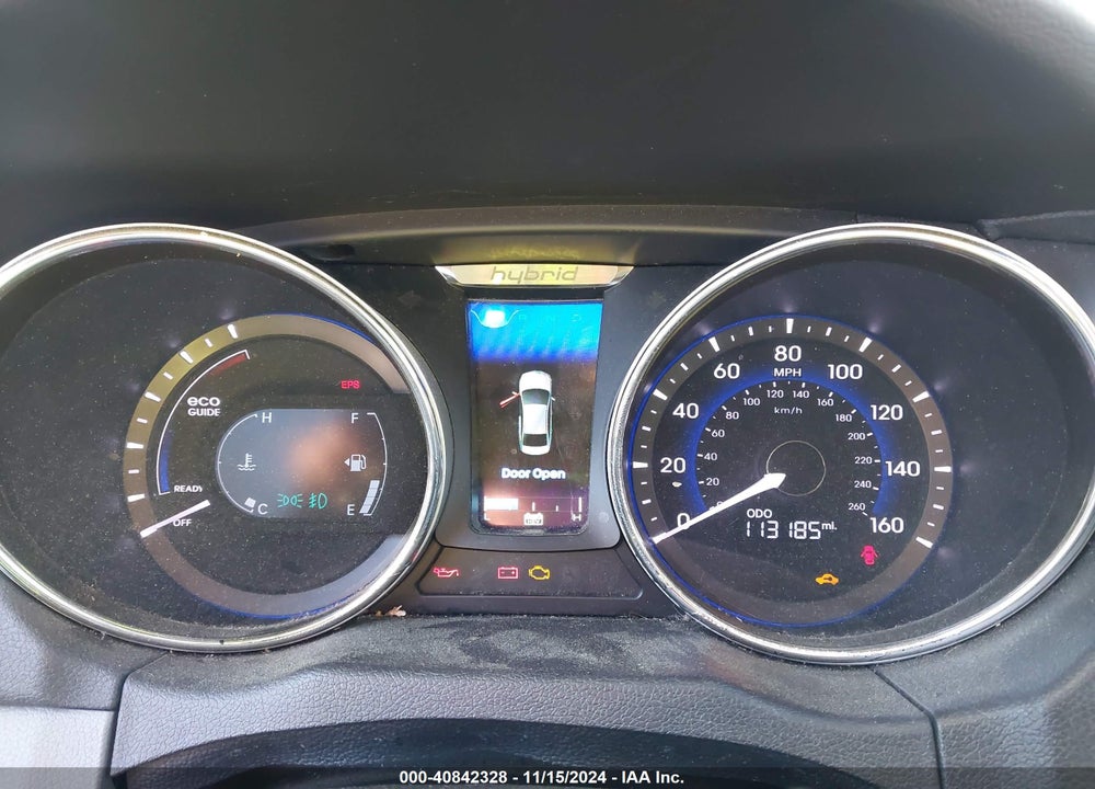 2015 HYUNDAI SONATA HYBRID VIN: KMHEC4A41FA119986