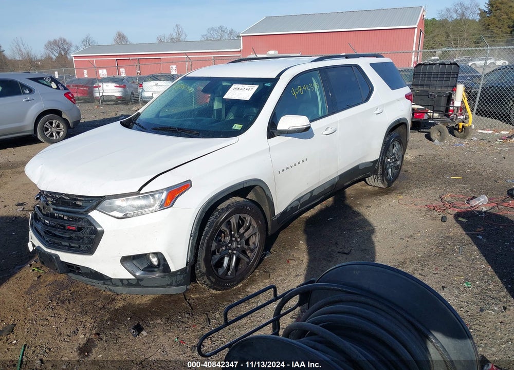 2019 CHEVROLET TRAVERSE RS VIN: 1GNERJKX4KJ122344