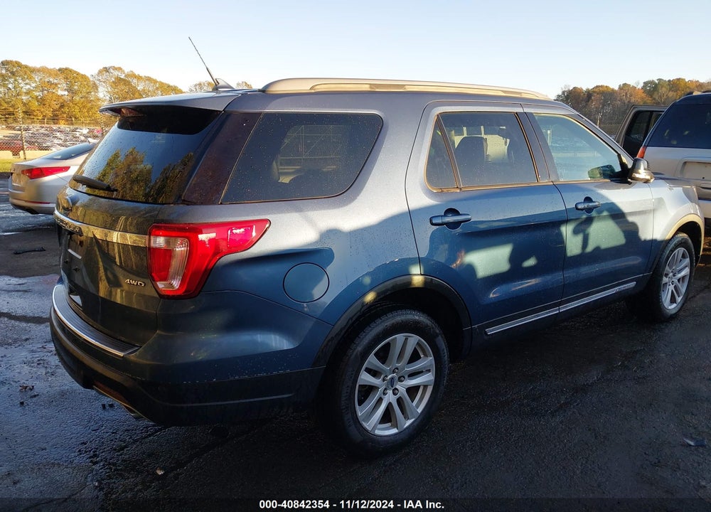 2018 FORD EXPLORER XLT VIN: 1FM5K8D83JGA74922