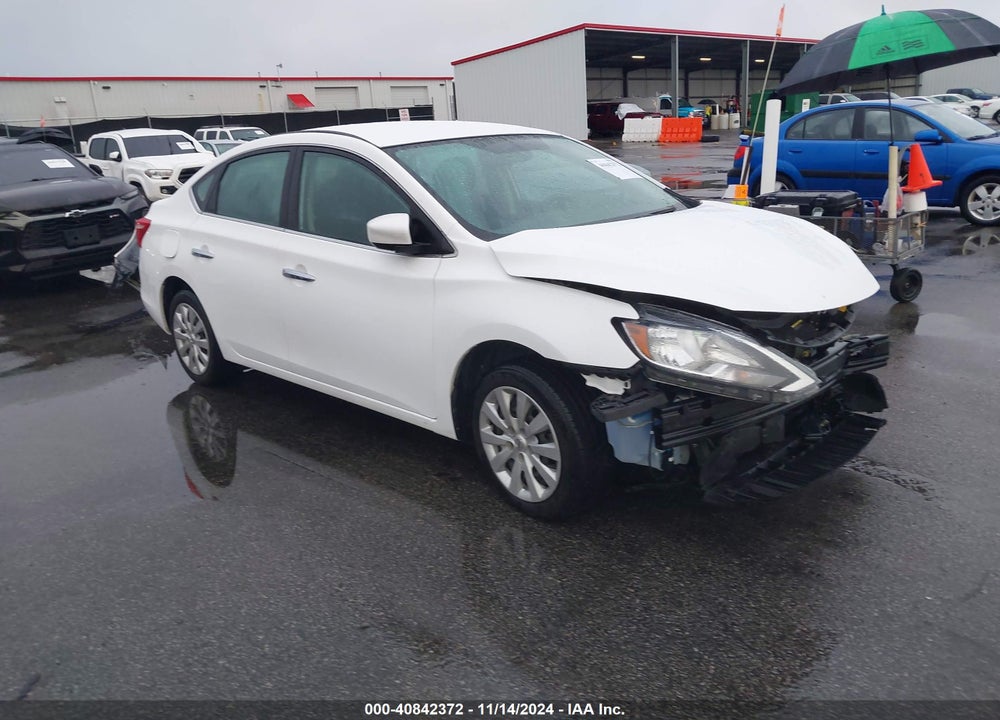 2019 NISSAN SENTRA S VIN: 3N1AB7AP4KY380183