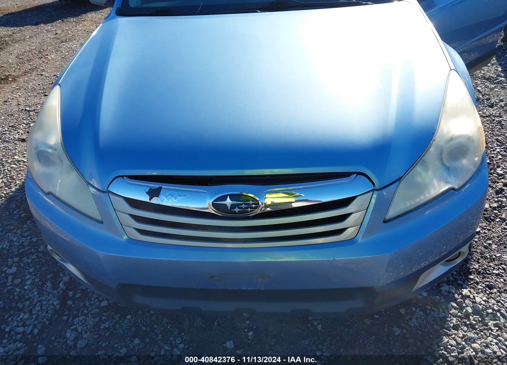 2012 SUBARU OUTBACK 2.5I PREMIUM VIN: 4S4BRBCC0C3258873