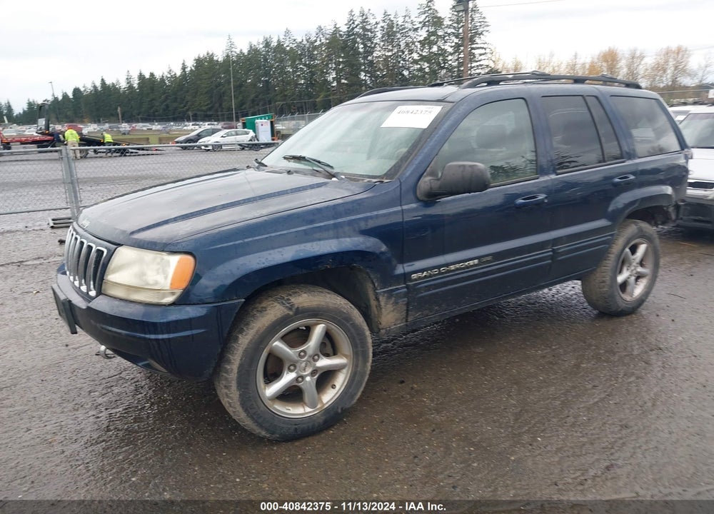 2001 JEEP GRAND CHEROKEE LIMITED VIN: 1J4GW58N81C720991