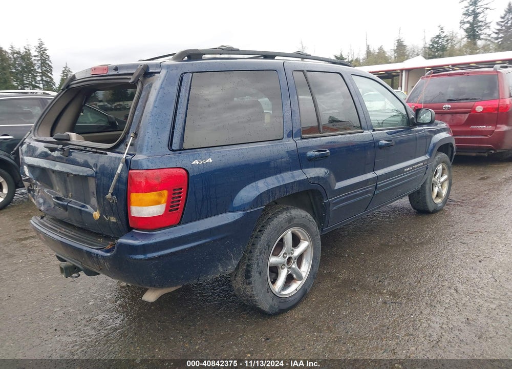 2001 JEEP GRAND CHEROKEE LIMITED VIN: 1J4GW58N81C720991