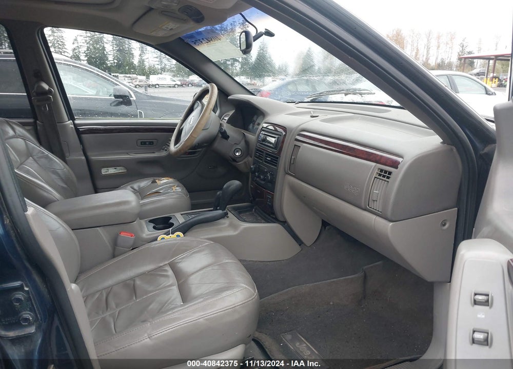 2001 JEEP GRAND CHEROKEE LIMITED VIN: 1J4GW58N81C720991