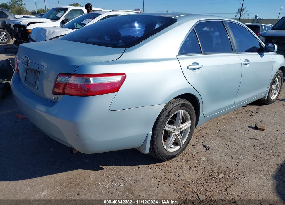 2008 TOYOTA CAMRY LE VIN: 4T1BE46K78U792643
