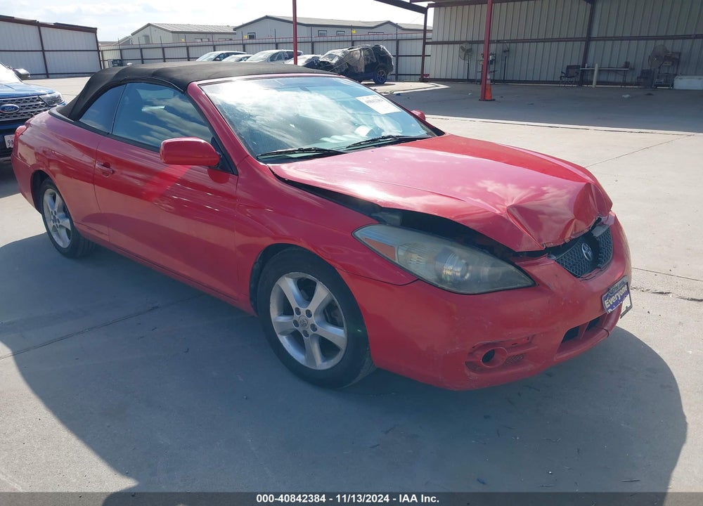 2007 TOYOTA CAMRY SOLARA SLE VIN: 4T1FA38P77U131001