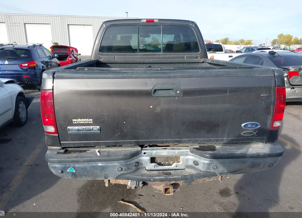 2006 FORD F-250 LARIAT/XL/XLT VIN: 1FTSW21P26EC06785