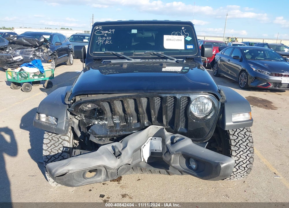 2018 JEEP WRANGLER UNLIMITED SPORT S 4X4 VIN: 1C4HJXDG7JW178065