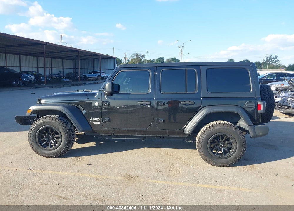 2018 JEEP WRANGLER UNLIMITED SPORT S 4X4 VIN: 1C4HJXDG7JW178065