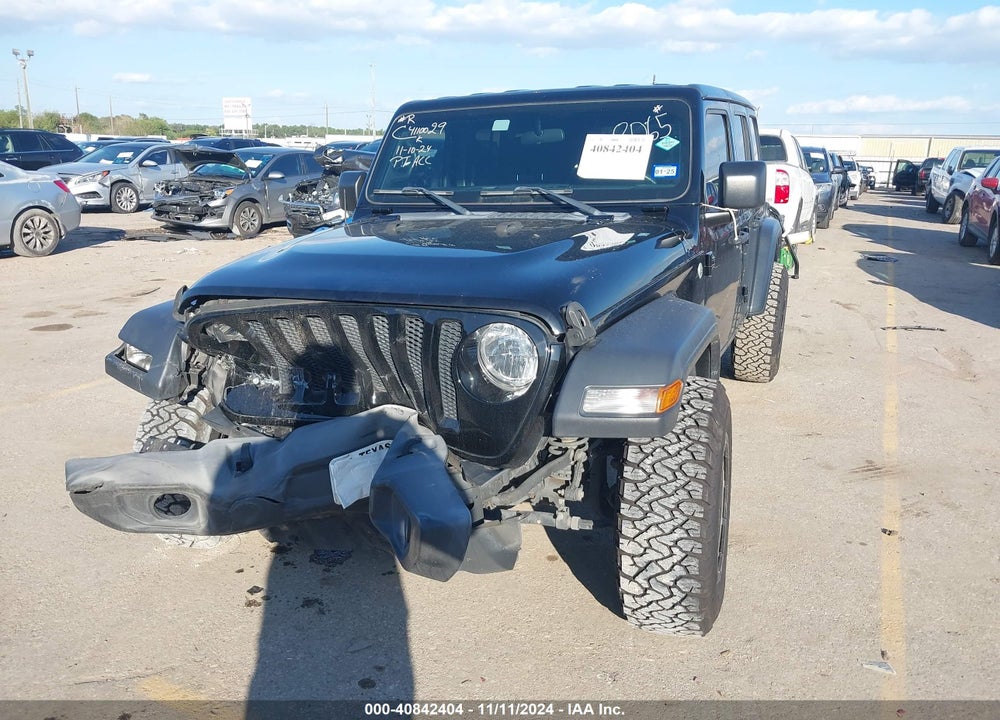 2018 JEEP WRANGLER UNLIMITED SPORT S 4X4 VIN: 1C4HJXDG7JW178065