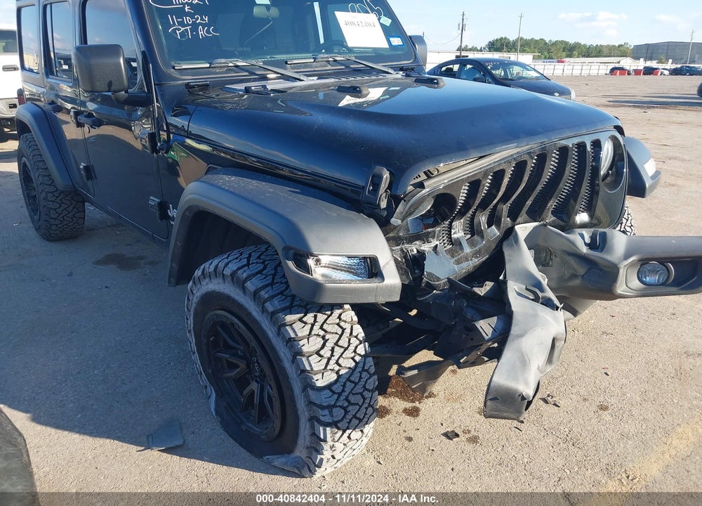 2018 JEEP WRANGLER UNLIMITED SPORT S 4X4 VIN: 1C4HJXDG7JW178065