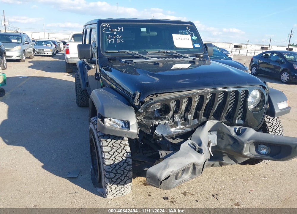 2018 JEEP WRANGLER UNLIMITED SPORT S 4X4 VIN: 1C4HJXDG7JW178065